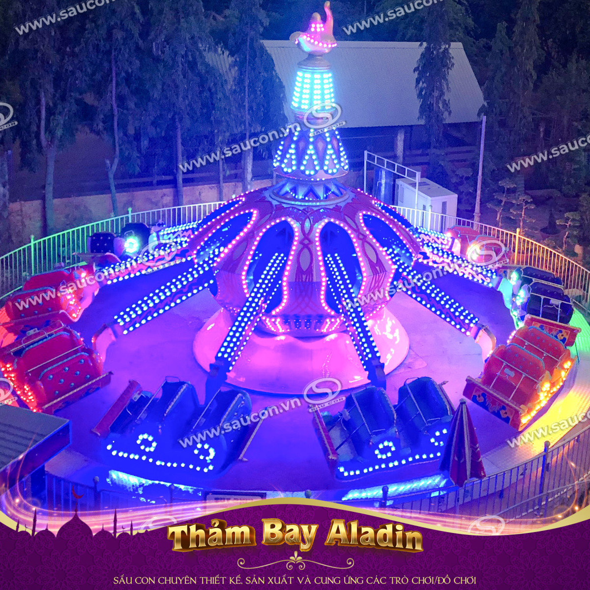 THẢM BAY ALADIN Trò Chơi Cảm Giác Mạnh